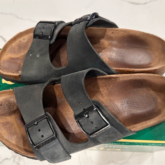 Birkenstock Betula Navy Sandals Women’s 7 Men’s 5 - Picture 4 of 7